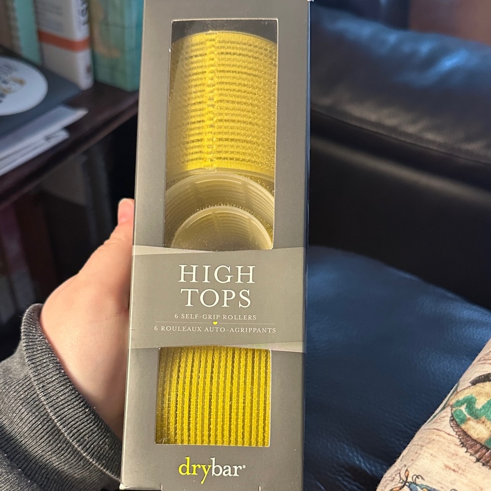 Drybar High Tops Self-Grip Rollers in Yellow